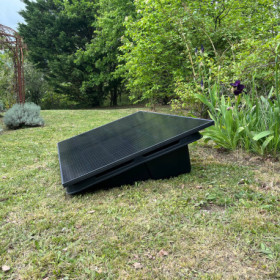 Station solaire 1 panneau Plug and Play 400 Wc - en KIT avec Lestage graviers