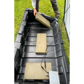 Station solaire 1 panneau Plug and Play 400 Wc - en KIT avec Lestage graviers