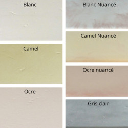 Bordure de jardin en pierre reconstituée Adoucie BLANC 48 x 7,5 x 10 cm
