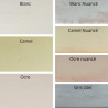 Bordure de jardin en pierre reconstituée Adoucie BLANC NUANCE 48 x 7,5 x 10 cm
