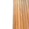 Dalle de terrasse en bois exotique Bangkirai 100 x 100 x 3,8 cm