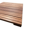 Dalle de terrasse en bois exotique Bangkiraï – 50 x 50 x 3,8 cm