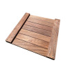 Dalle de terrasse en bois exotique Bangkiraï – 50 x 50 x 3,8 cm