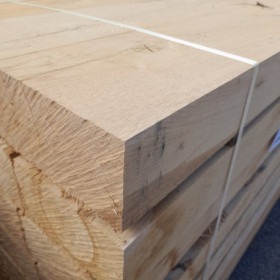 Traverse paysagère en chêne brut naturel 1er choix – 200 x 20 x 10cm