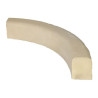 Bordure de jardin courbe en pierre reconstituée Adoucie CAMEL 48 x 7,5 x 10 cm