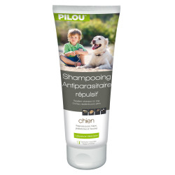 Shampoing Anti-Puces, Moustiques, Mouches, Tiques - Antiparasitaire répulsif pour Chiens – 250 mL