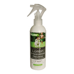 Lotion spray Anti-Puces, Moustiques, Mouches, Tiques - Antiparasitaire répulsif pour Chiens – 250 mL
