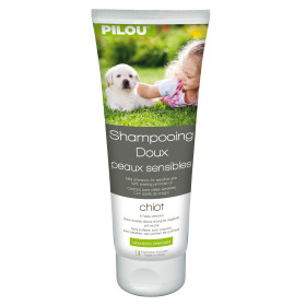 Shampoing doux peau sensible enrichi à l’aloé Vera pour Chiot – 250 mL