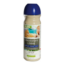 Désodorisant pour litière chat – Parfum Aloé Véra – 750 g