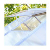 Serre de jardin en polycarbonate 4,8 m² - 190 x 250 x 200 cm - Gris