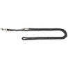 Laisse réglable 3 longueurs en nylon tressé Trixie Cavo Taille L-XL - L. 2 m – Ø18 mm - Noir