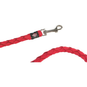 Laisse en nylon tressé Trixie Cavo Taille S-M - L. 1 m – Ø12 mm - Rouge