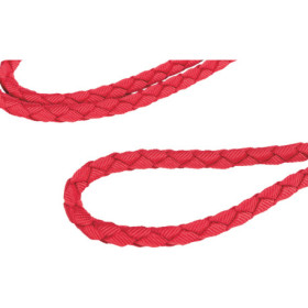 Laisse réglable 3 longueurs en nylon tressé Trixie Cavo Taille S-M - L. 2 m – Ø12 mm - Rouge
