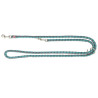 Laisse réglable 3 longueurs en nylon tressé Trixie Cavo Taille L-XL - L. 2 m – Ø18 mm - Aqua/gris graphite