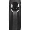 Laisse sangle à enrouleur Flexi New Classic pour chien Taille XS / 12 kg – 3 m – Noir