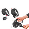 Flexi multi box boite à friandises ou sacs à déjections pour laisse Flexi – Noir