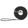 Laisse de suivi - longe en corde maniable Taille S-M - L. 5 m Ø5 mm – Noir