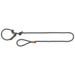 Laisse lasso anti-traction Be Nordic Taille S-M - L. 1,70 m – Ø8 mm – Gris foncé / Brun