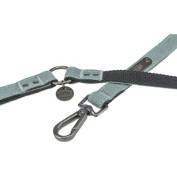 Laisse en coton CityStyle Taille S-M – L.1,2 m – l.13 mm – Sauge