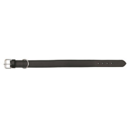 Collier extra large en cuir Active Comfort Taille M Tour de cou 38-47cm l.40 mm – Noir
