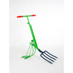 Fourche 4 dents de jardin automatique La Perette – H.94 cm