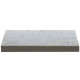 Dalle de terrasse en pierre reconstituée 40 x 20 x 4 cm- bouchardée patinée – GRIS CLAIR