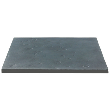 Dalle de terrasse en pierre reconstituée ep. 2,5 cm – Aspect Pierre Adoucie, module de 1,15m² - Anthracite