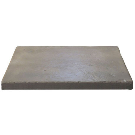 Dalle de terrasse en pierre reconstituée ep. 4 cm – Aspect Pierre Adoucie - module de 1,15 m2 – Gris clair