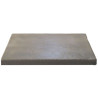 Dalle de terrasse en pierre reconstituée ep. 4 cm – Aspect Pierre Adoucie - module de 1,15 m2 – Gris clair