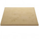 Dalle de terrasse en pierre reconstituée lisse patinée 50 x 50 x 2,3 cm camel