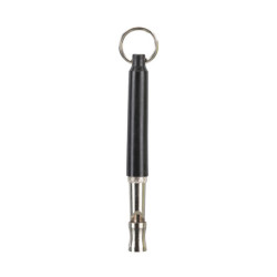 Sifflet haute fréquence pour chien en métal et plastique – L. 8cm