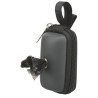 Distributeur de sacs polyester avec revêtement similicuir + 1 rouleau de 20 sacs ramasse crottes – Coloris divers
