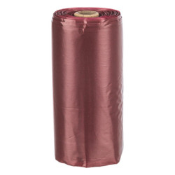 Sacs ramasse crottes avec poignées en plastique - Lot de 3 rouleaux de 15 sacs