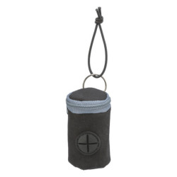 Distributeur de sacs ramasse crottes en nylon/polyester + 2 Rouleaux de 15 sacs – Coloris aléatoire