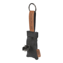 Distributeur de sacs à déjections Be Nordic – 1 rouleau de 20 sacs – Noir