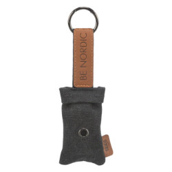 Distributeur de sacs à déjections Be Nordic – 1 rouleau de 20 sacs – Noir