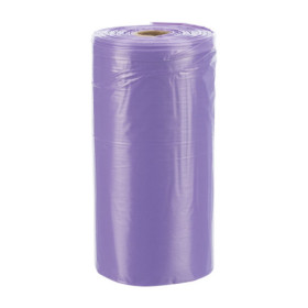 Sacs ramasse crottes Parfum Lavande – Mauve - Lot de 4 rouleaux de 20 sacs