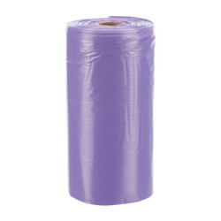 Sacs ramasse crottes Parfum Lavande – Mauve - Lot de 4 rouleaux de 20 sacs