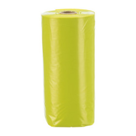 Sacs ramasse crottes Parfum Citron – Jaune - Lot de 4 rouleaux de 20 sacs