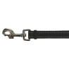 Ceinture de jogging ventrale avec laisse en néoprène Trixie – Noir / Gris graphite