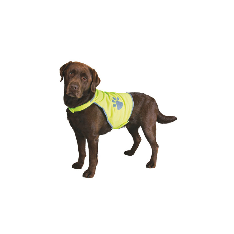 Gilet de Sécurité Réfléchissant Taille M Encolure 42-50 cm Jaune