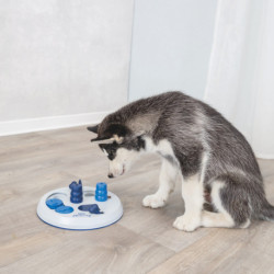 Jouet d’intelligence Dog Activity Flip board en plastique pour chien – Niveau 2 – Ø23 cm