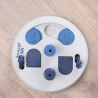 Jouet d’intelligence Dog Activity Flip board en plastique pour chien – Niveau 2 – Ø23 cm