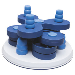 Jouet d’intelligence Dog Activity Flower Tower en plastique pour chien – Niveau 3 – Ø30 x H.13 cm