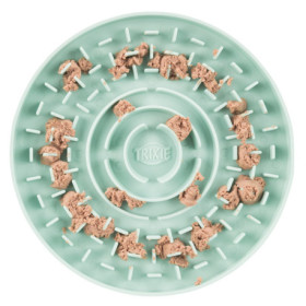 Assiette à lécher Trixie Junior Lick’n Snack en caoutchouc – Ø21 cm - Menthe