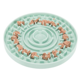 Assiette à lécher Trixie Junior Lick’n Snack en caoutchouc – Ø21 cm - Menthe