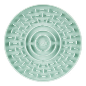Assiette à lécher Trixie Junior Lick’n Snack en caoutchouc – Ø21 cm - Menthe