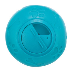 Jouet distributeur de friandises Snack balle avec ouverture réglable Trixie en plastique –11 cm - Pétrole