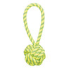Jouet Aqua Toy Corde de jeu avec balle Trixie en polyester – Ø7 x 21 cm - Jaune