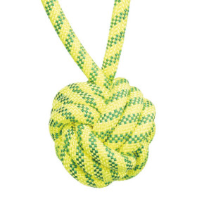 Jouet Aqua Toy Corde de jeu avec balle Trixie en polyester – Ø7 x 21 cm - Jaune